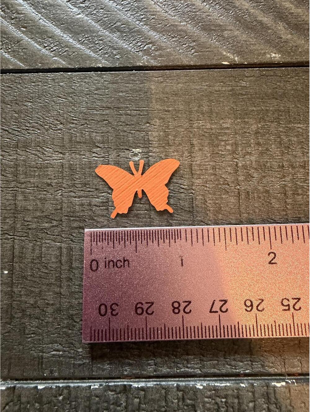 Martha Stewart Butterfly Shape Punch with stamps - Picture 5 of 6
